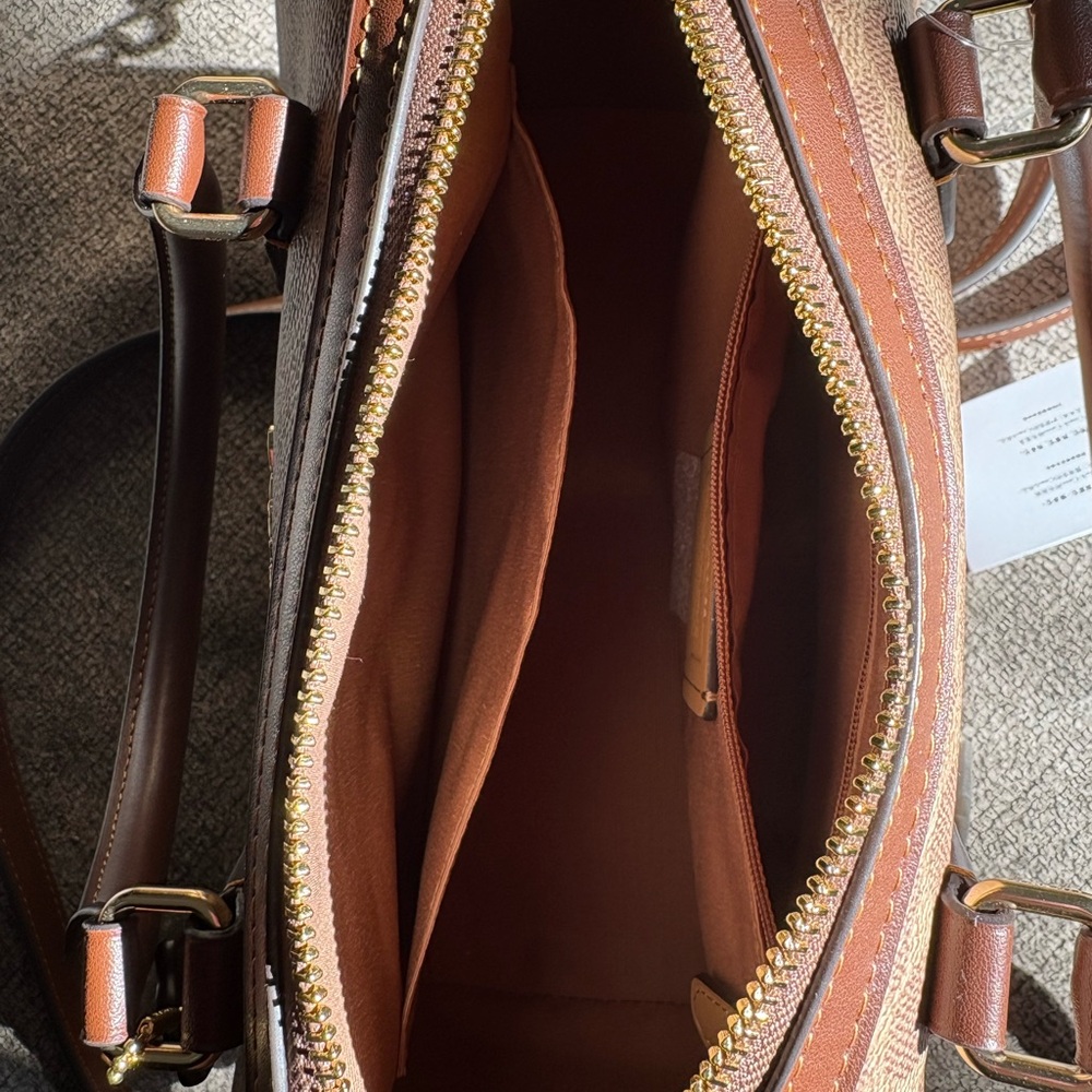 Rowan Satchel Bag In Signature Canvas